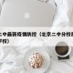 北京二中最新疫情防控（北京二中分校原来是哪个学校）
