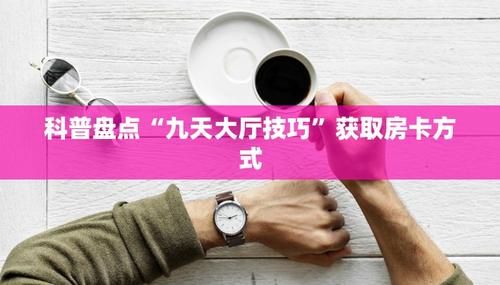 科普盘点“九天大厅技巧”获取房卡方式