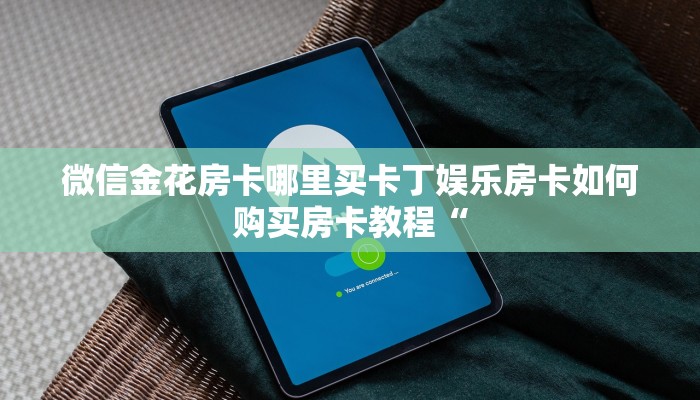 微信金花房卡哪里买卡丁娱乐房卡如何购买房卡教程“